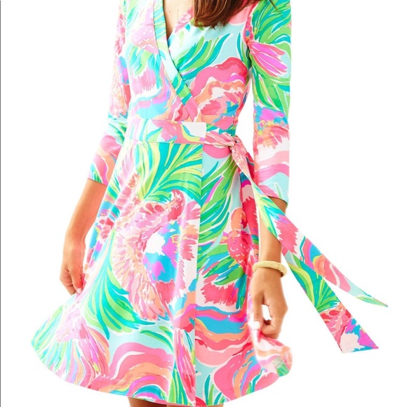 lilly wrap dress